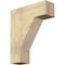 Ekena Millwork Traditional Block Rough Sawn Bracket, Douglas Fir, 6"W x 20"D x 24"H BKT06X20X24TRA05RDF - alternate 1